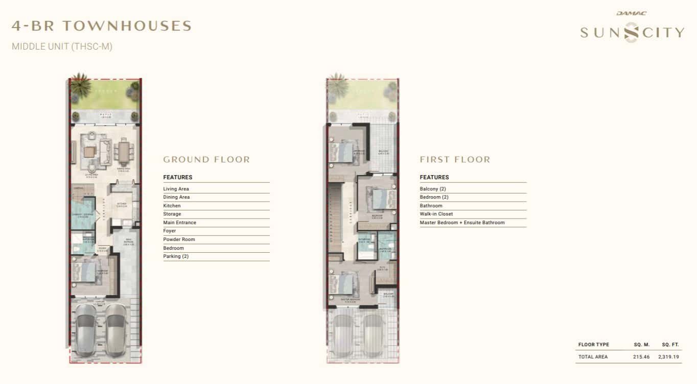 4-BR Town Houses
