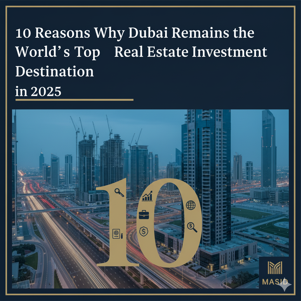 10 Reasons Why Dubai Remains the World’s Top Real Estate Investment Destination in 2025