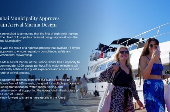Dubai Municipality Approves First Marina Design at The Heart of Europe