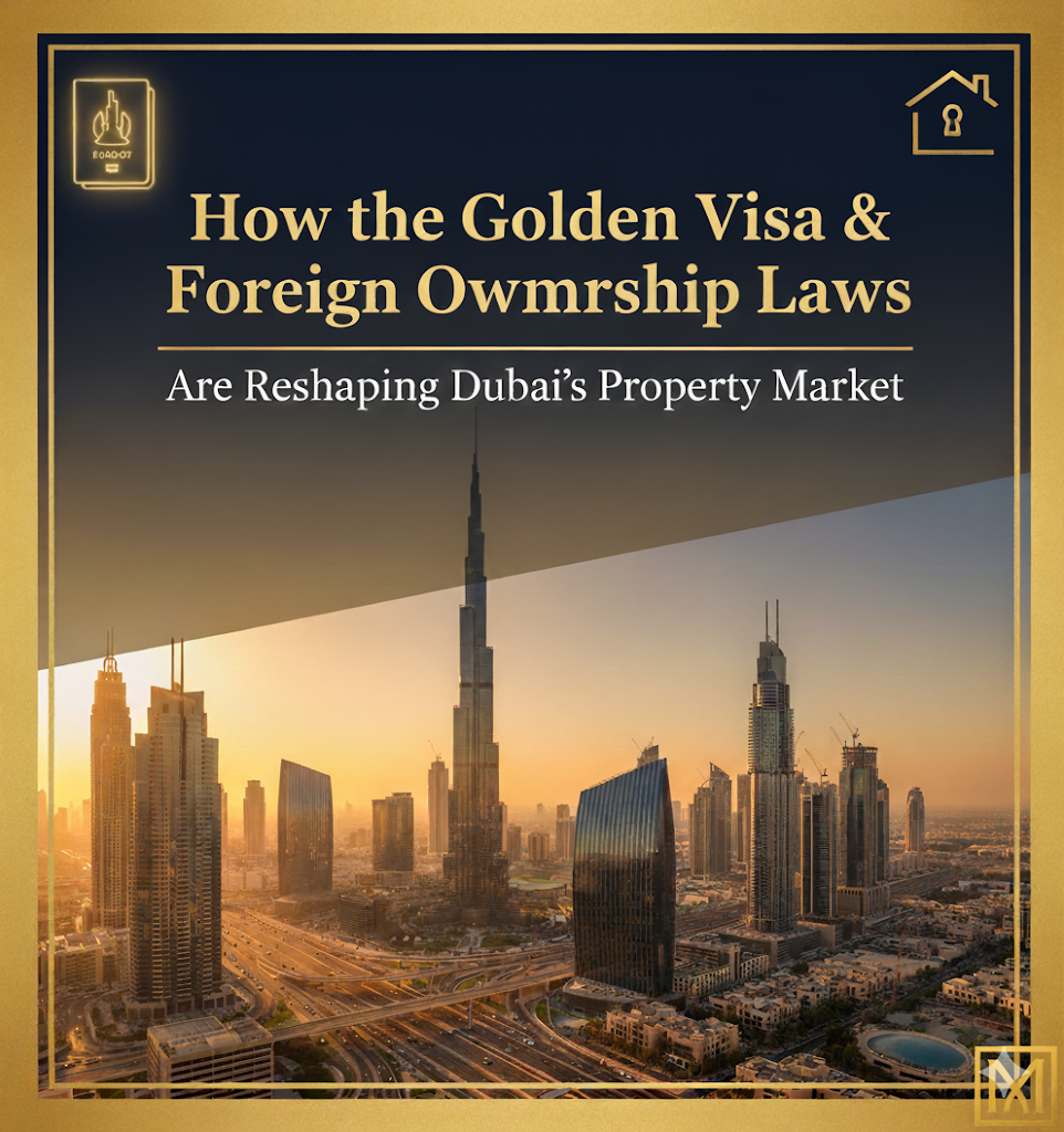 How the Golden Visa & Foreign Ownership Laws Are Reshaping Dubai’s Property Market