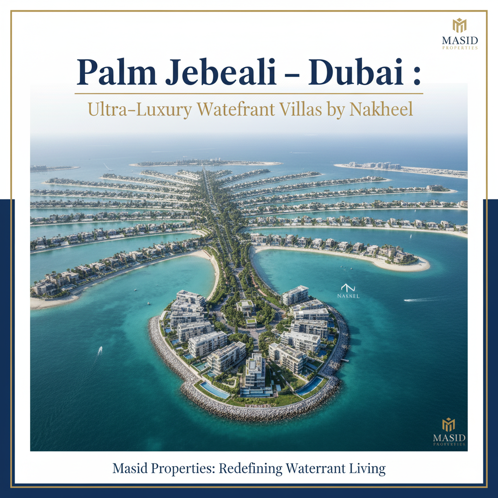 Palm Jebel Ali – Dubai : Ultra-Luxury Waterfront Villas by Nakheel
