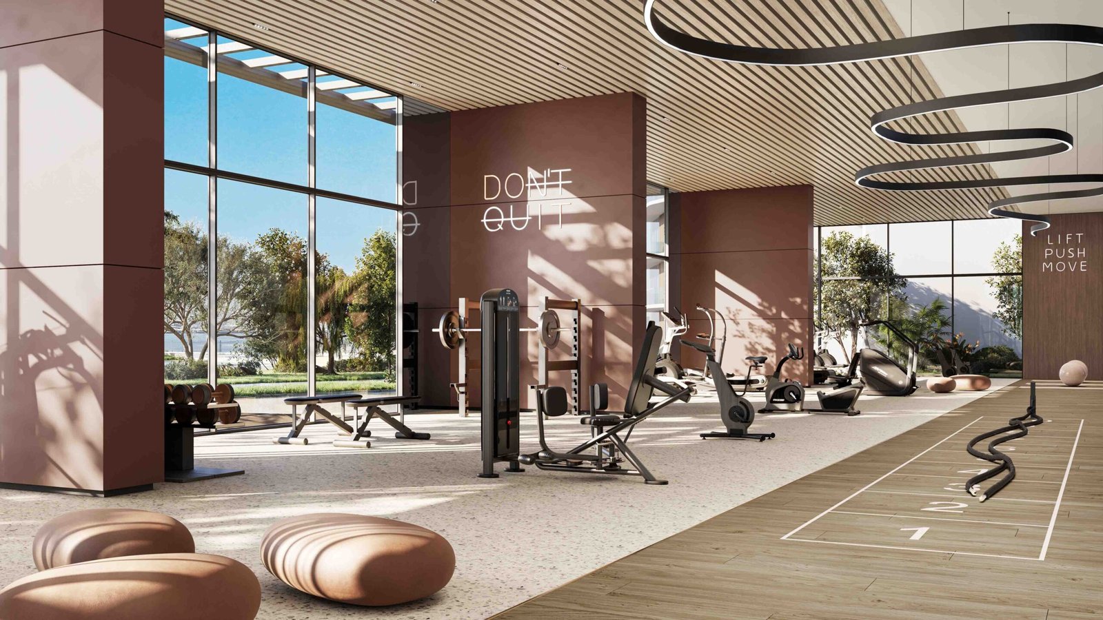 The Edit at d3 Amenity Gym